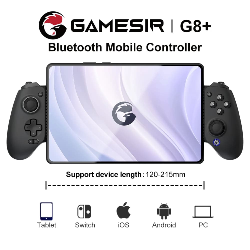Gamesir g8 plus manette smartphone telephone android Bluetooth gamepad compatible avec tablette Andr