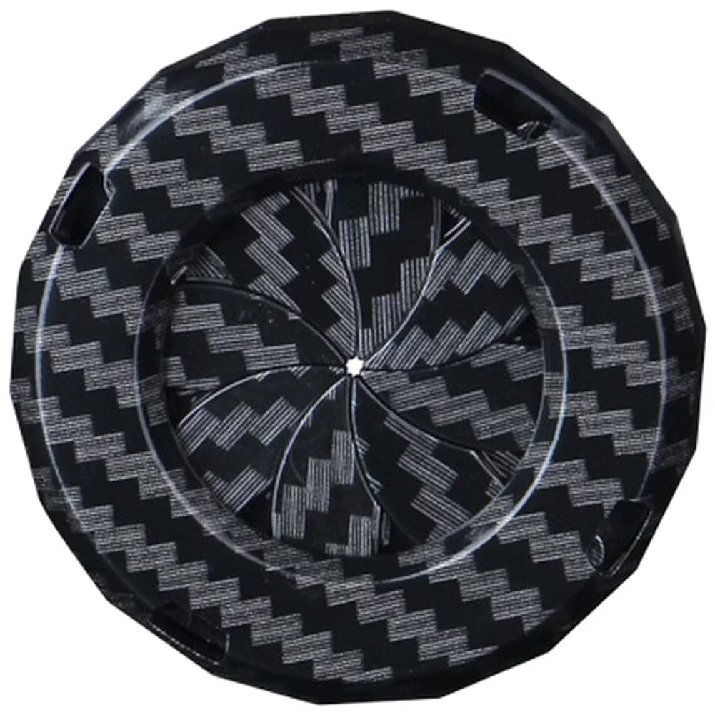 Accessoire de voiture de conception sportive, bouton de démarrage du moteur en Fiber de carbone, amé