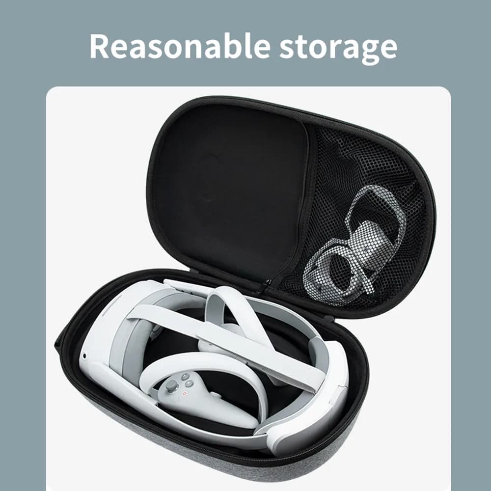 Étui de voyage rigide portable pour casque VR Pico 4, sac de rangement de protection résistant aux c