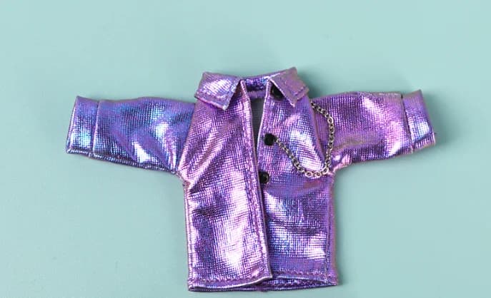 OB11 bébé accessoires vêtements pour bébé Laser barre ensembles T-Shirts vestes et jean meubles pour