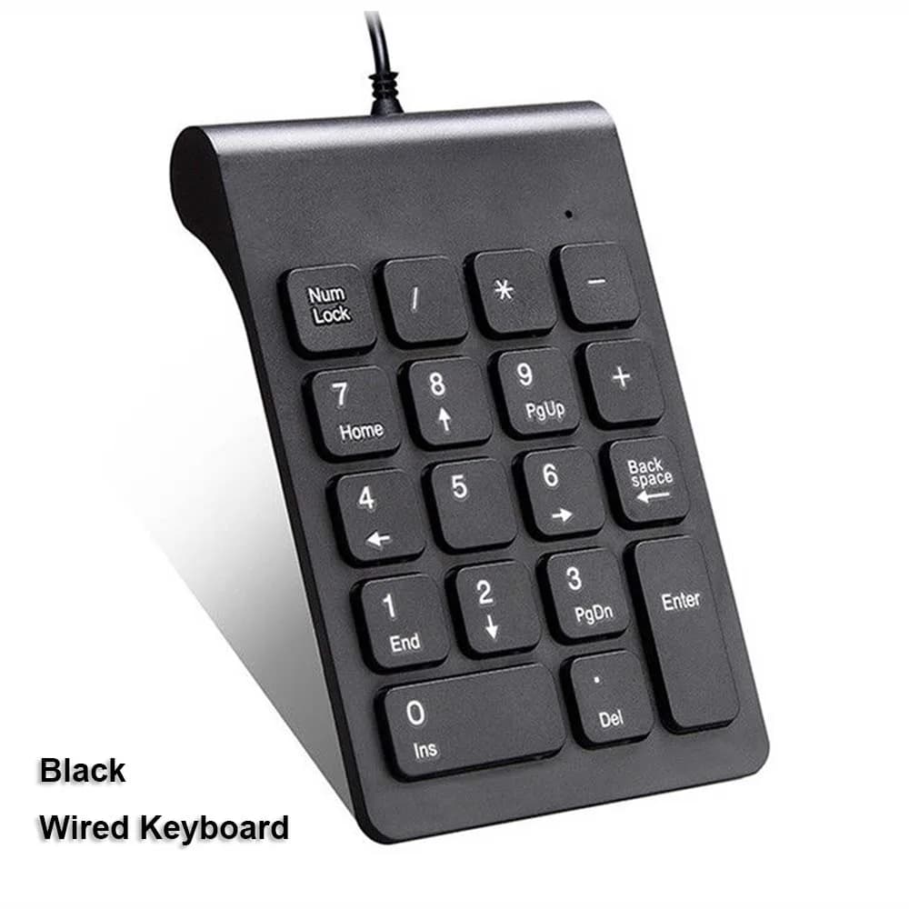 2.4G Portable sans fil USB 18 touches pavé numérique clavier numérique clavier numérique pour ordina
