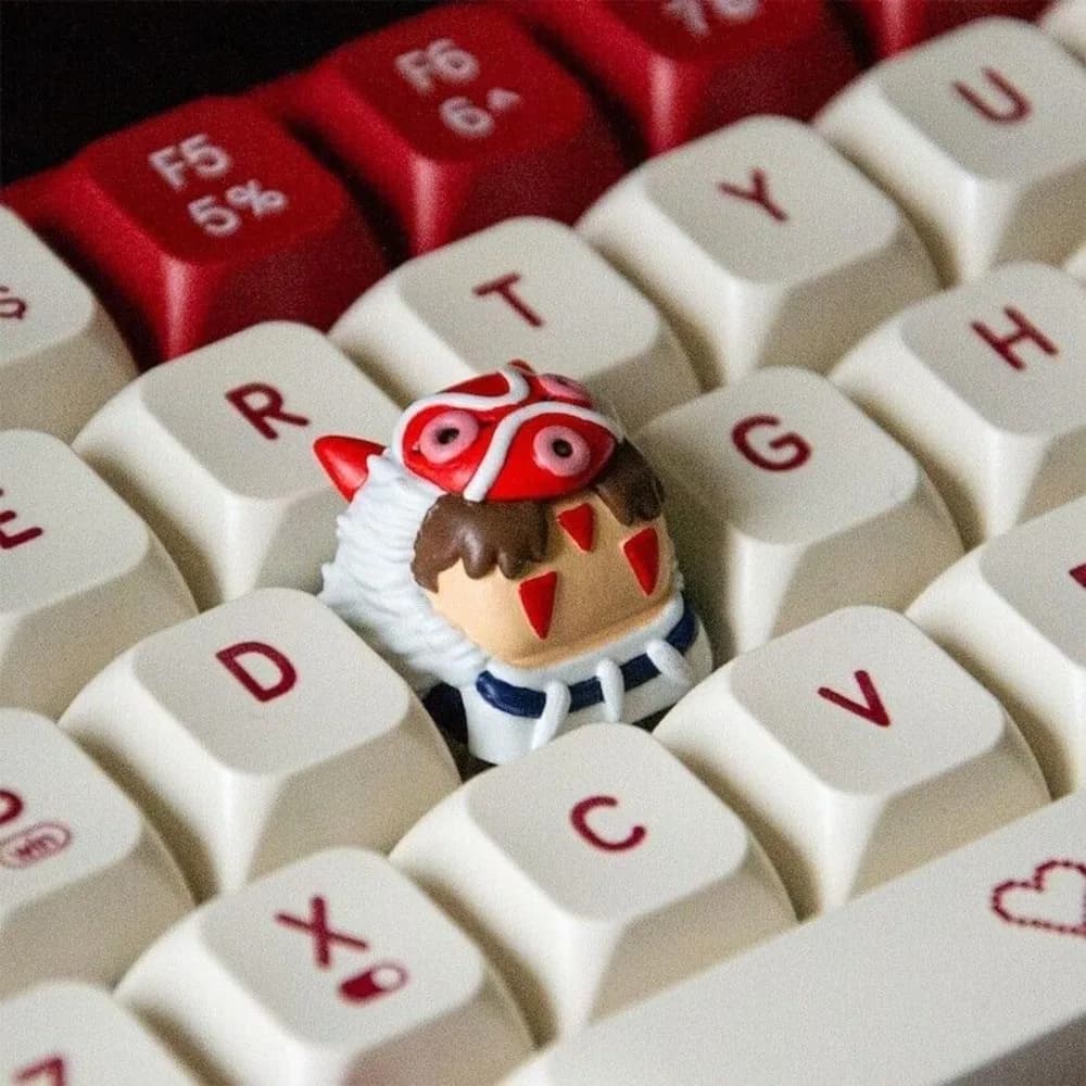 L'image du personnage de l'anime est compatible avec les accessoires de clavier mécanique personnali