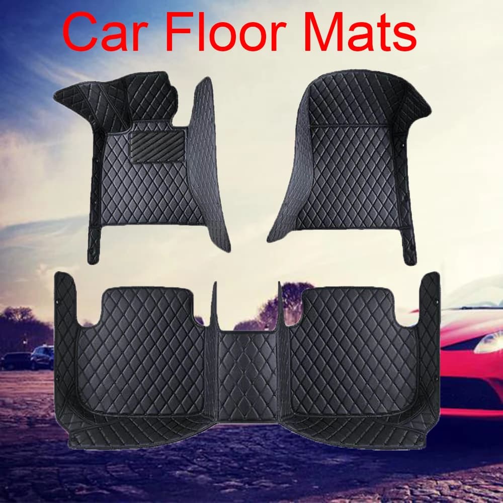 3 tapis de sol de voiture à couverture complète pour Peugeot 2008 2014-2019 3008 4008 2017-2023, acc