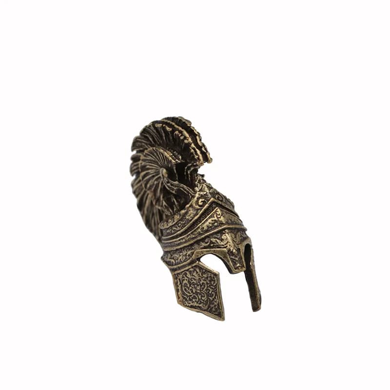 Perles en laiton pour casque de guerrier romain, couteau, EDC, DIY, bracelets tressés en paracorde, 