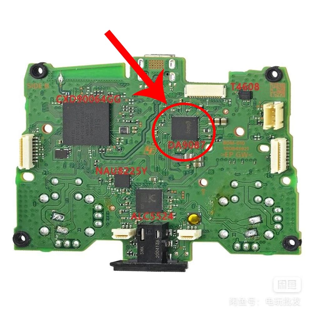 1 pc original DA9087 QFN pour contrôleur PS5 carte mère IC puce gestion de l'alimentation ic