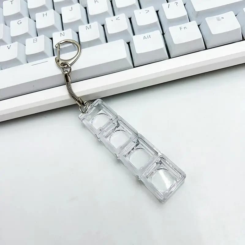 Testeur de commutateurs de clavier mécanique à 6 touches, porte-clés DIY pour la collecte d'échantil