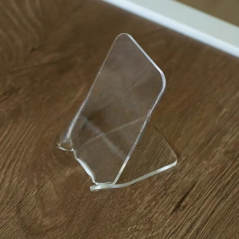 ♬ Support de souris en acrylique, support de souris transparent pour bureau, support d'affichage pou