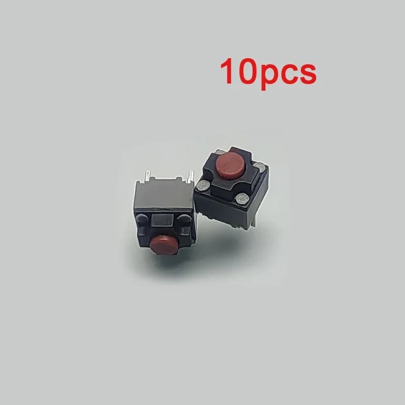 Micro-interrupteur de souris sans fil silencieux, 10 pièces, bouton muet.