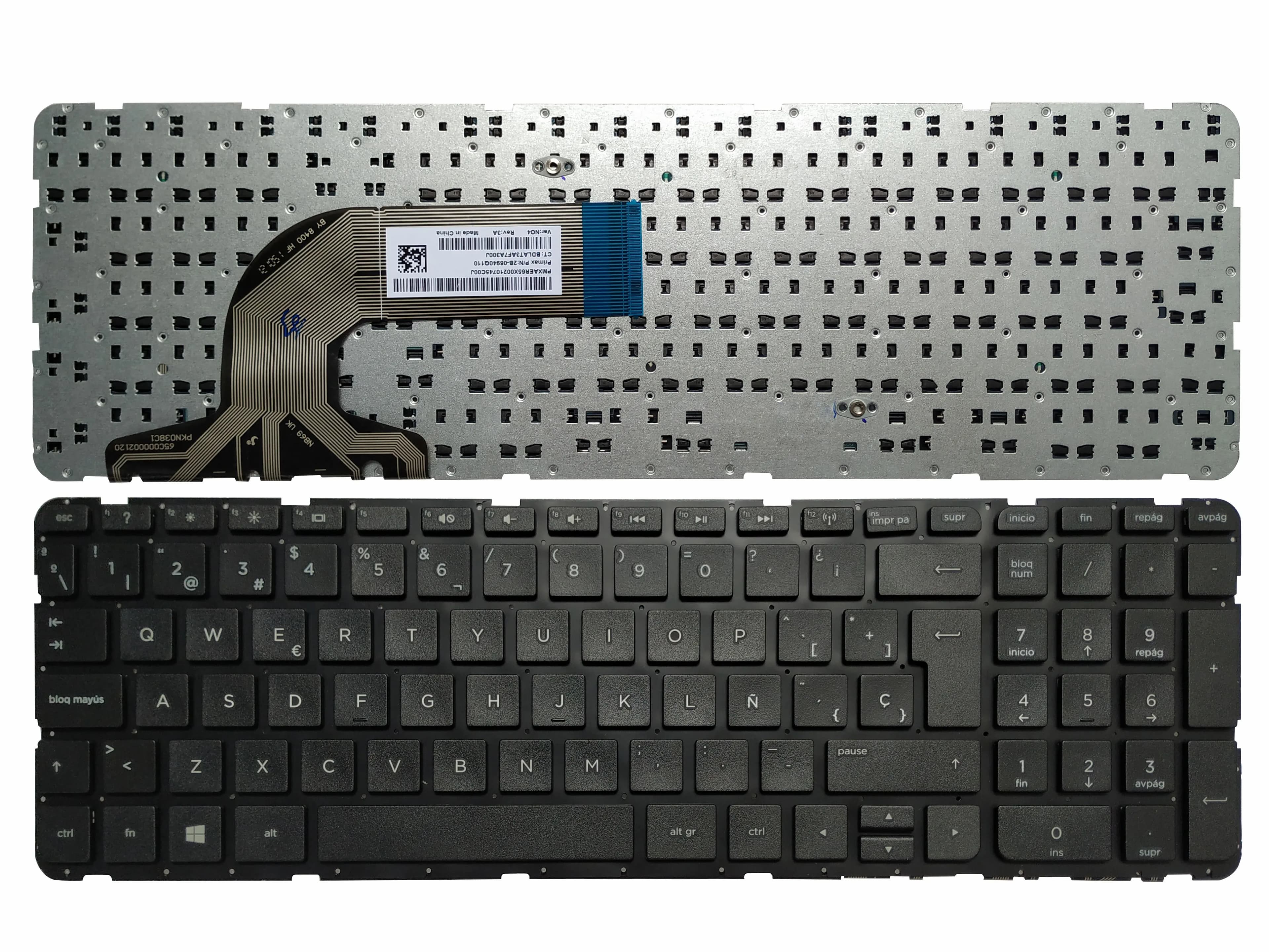 Nouveau clavier Teclado espagnol pour HP Pavilion 15-N000 N100 N200 15-E000 15-E100 719853 -071 7496