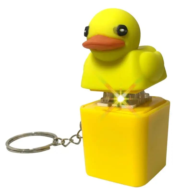 Quacky Duck Fidget Toy Fidget Duck Quacking clavier bouton jouets sensoriels anti-Stress Keycaps qui