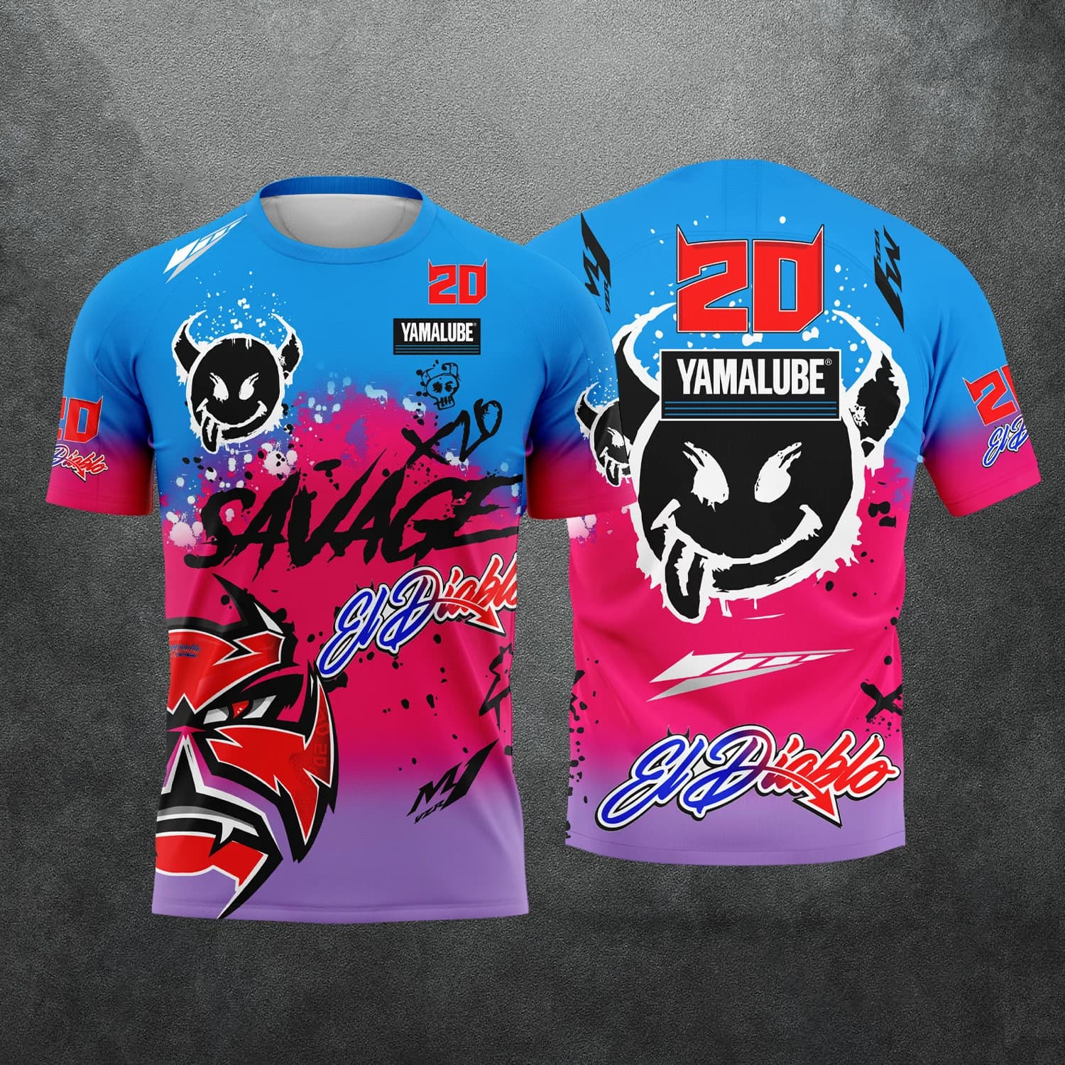 Nouveau T-shirt 3D imprimé pour fans de la moto de course 2026, pilote n°20 Fabio Quartararo, pour h