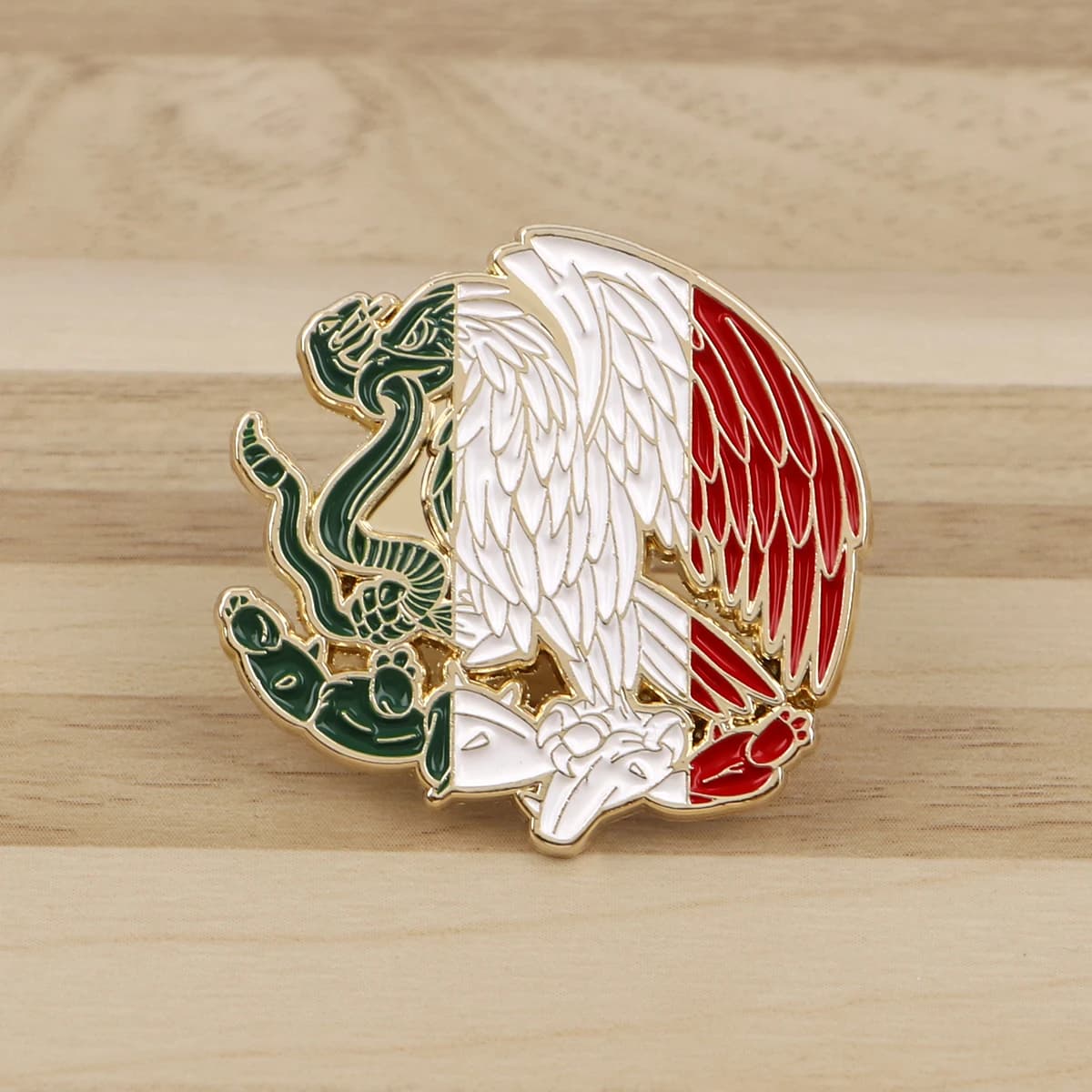 Insignes de sensation de nation du Mexique sur le sac à dos, broches en émail pour femmes et hommes,