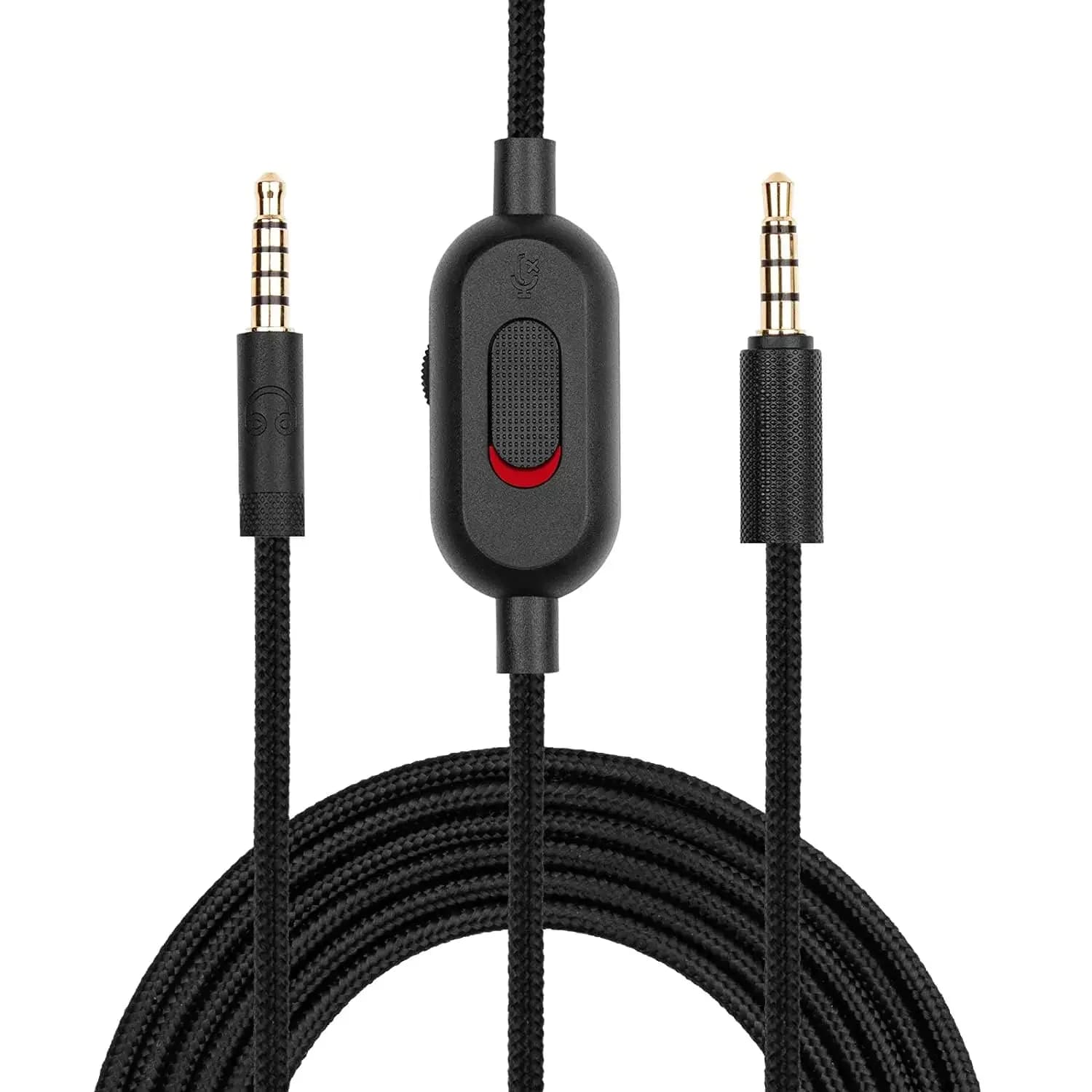 Logitech-Remplacement du câble du casque avec contrôleur de volume et Mu, pour G Pro, G Pro X, G433,