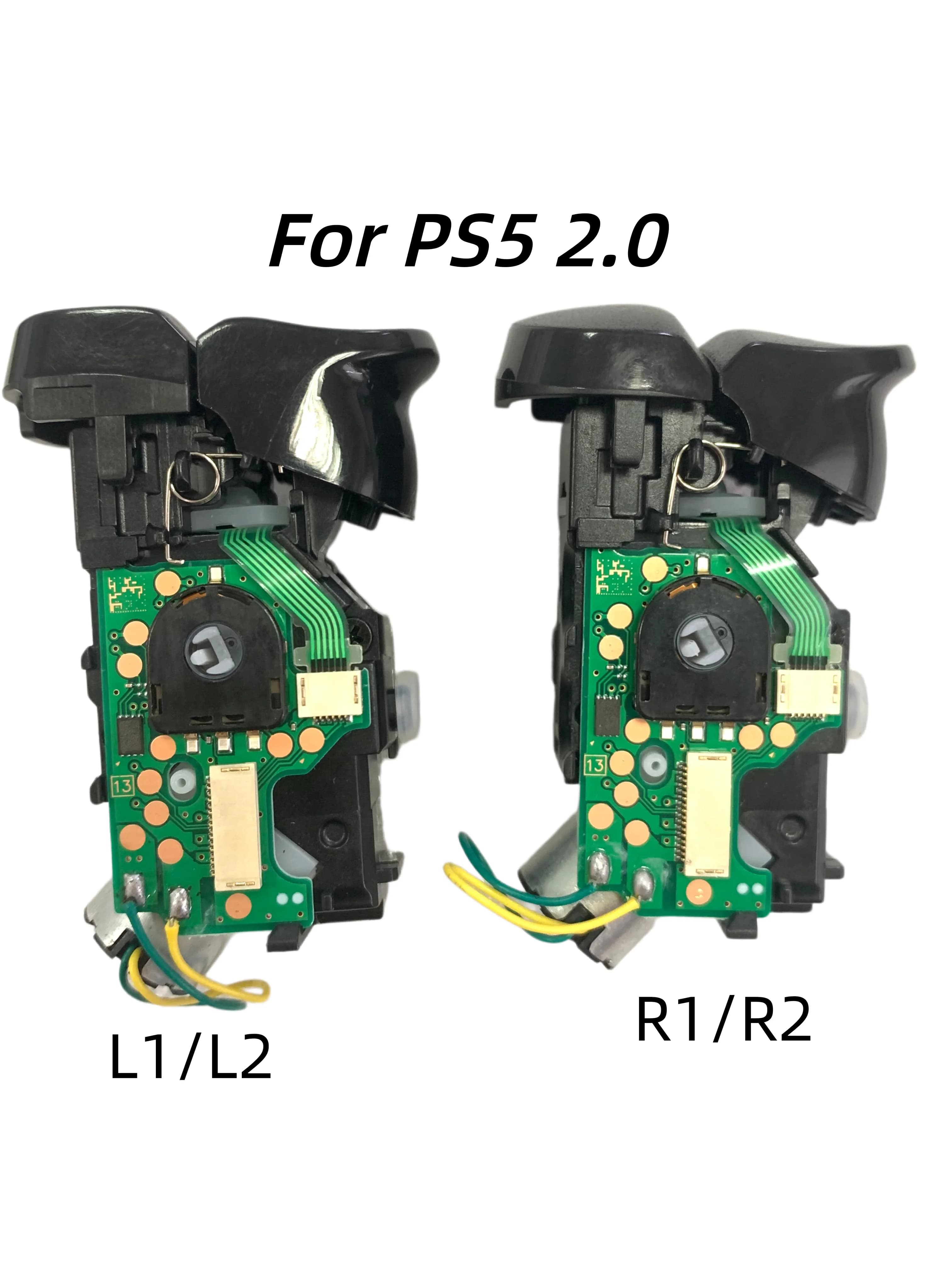 Module de déclenchement pour manette PS5 – Boutons L1 R1 L2 R2 gauche et droit avec moteur de vibrat
