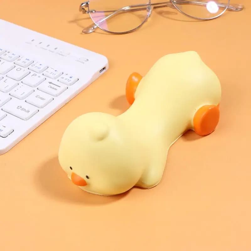 Repose-poignet ergonomique en forme d'animal de dessin animé, support de souris, jouet doux anti-str