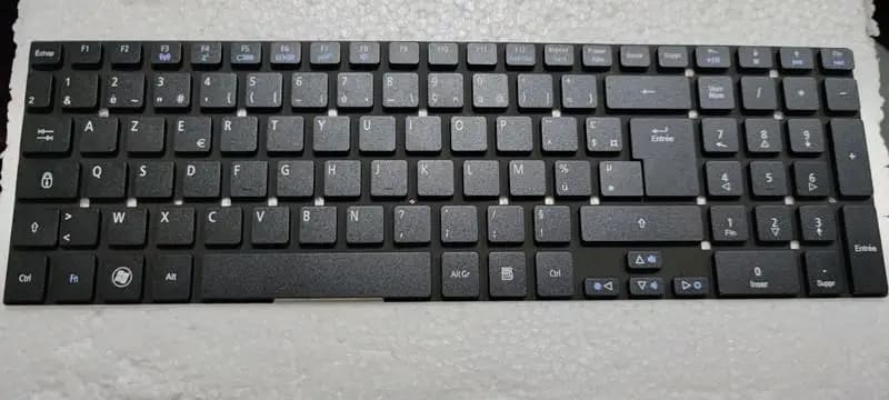Clavier français pour Acer Aspire E1-510 E1-530 E1-570 E1-572 E1-731 E5-521 E5-571 Q5WV1 VA70 Z5WE1 