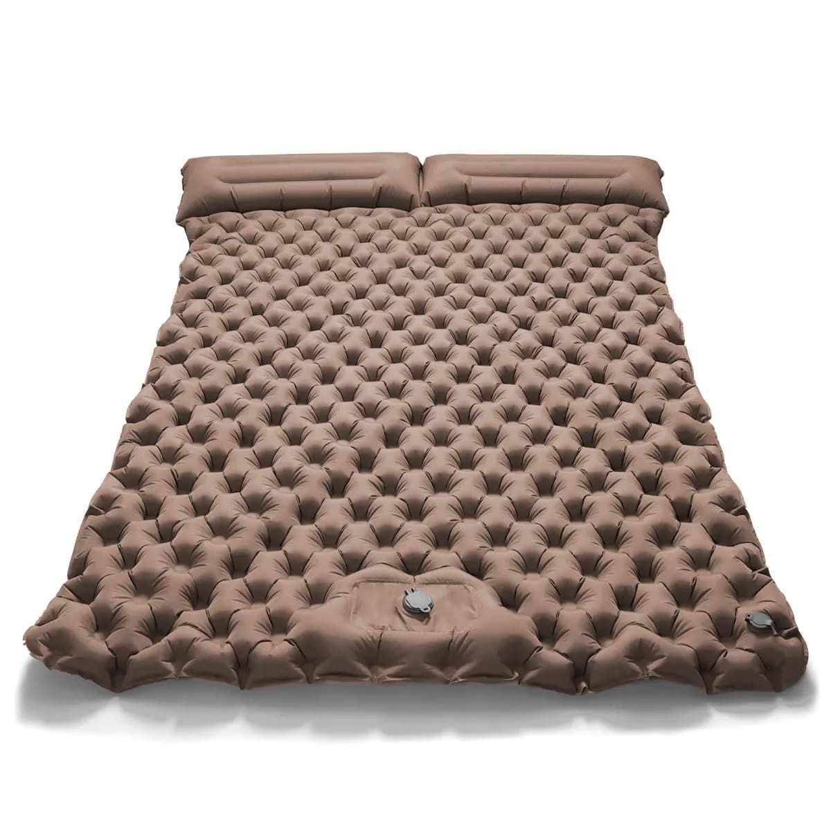 Matelas gonflable Double de Camping en plein air, coussin de couchage Extra large, lit pliant ultral