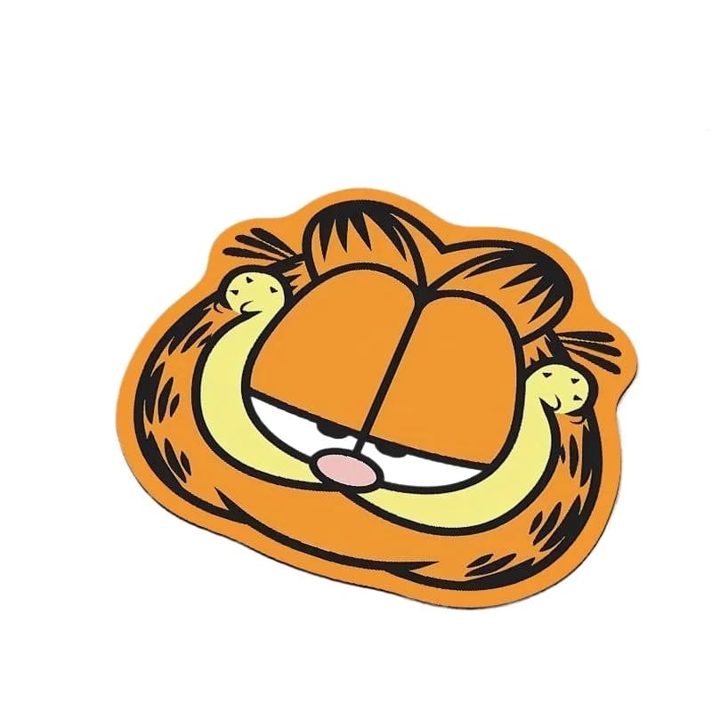 Tapis de souris Garfield dessin animé mignon extraterrestre, tapis de bureau kawaii pour étudiant, p