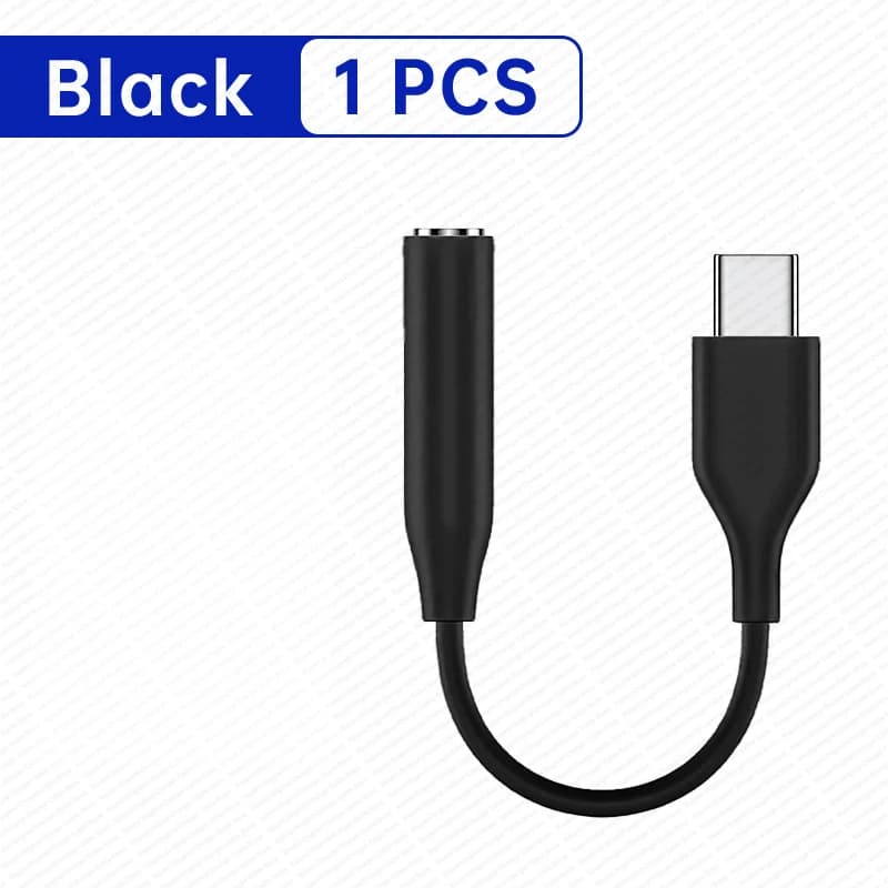Adaptateur audio USB Type C vers prise casque 3,5 mm femelle pour Samsung Galaxy S26 S25 S24 S23 S22