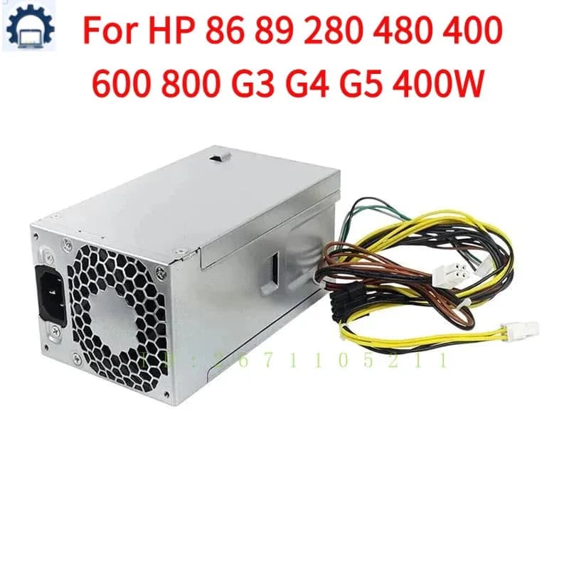Alimentation électrique 400W pour HP 86 89 280 480 400 600 800 G3 G4 G5, PA-3401-1HA PA-3401-1 PCG00