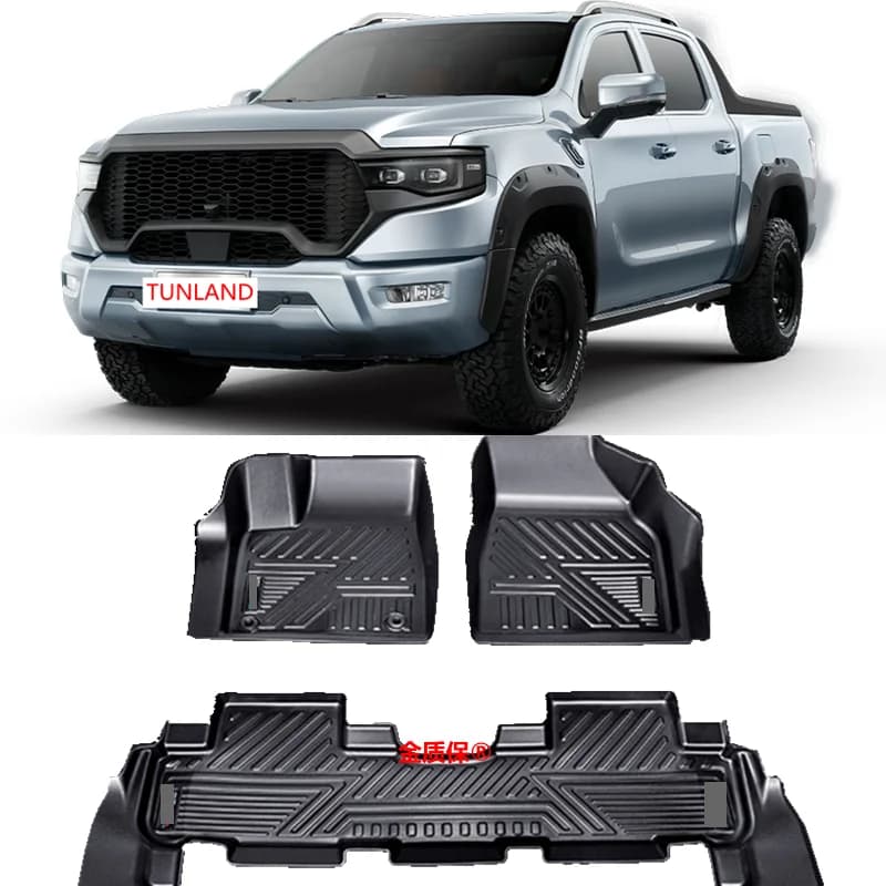 Tapis de sol toutes saisons pour FOTON TUNLAND V7 V9, tapis imperméable sur mesure pour TUNLAND V7 V