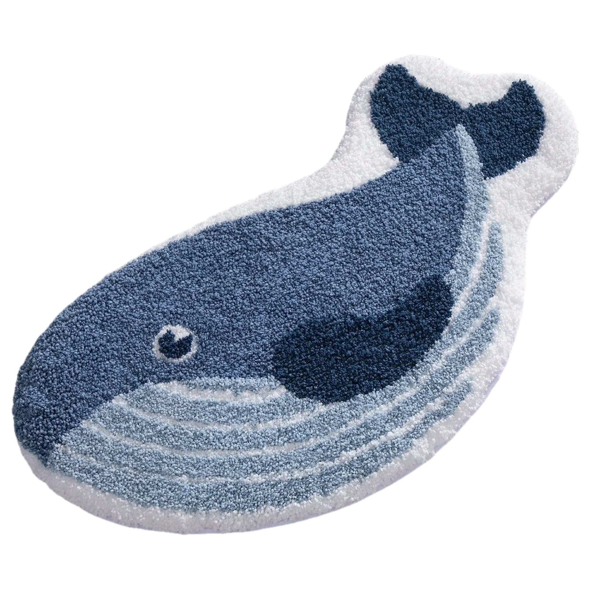 VIKAMA mignon baleine tapis créatif tapis de sol paillasson tapis de bienvenue tapis de salle de bai