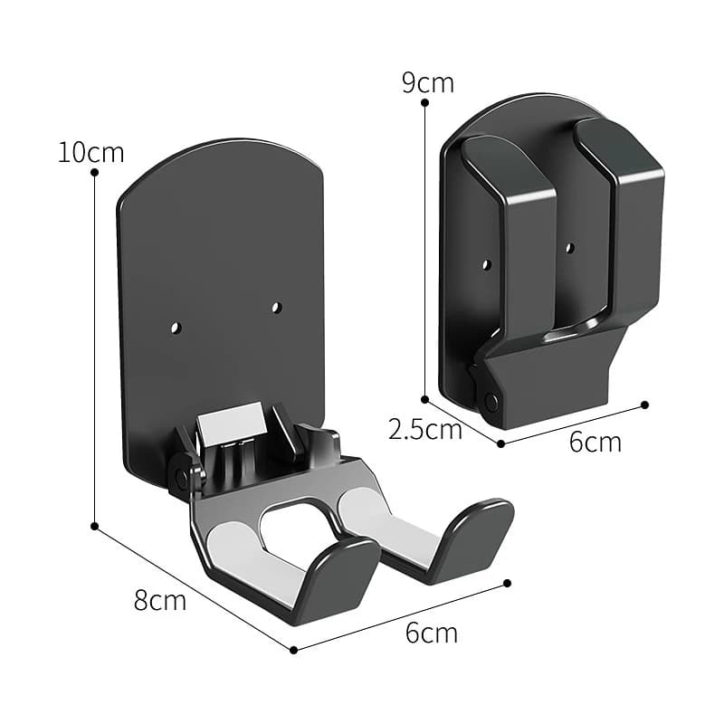 Support mural pour manette de jeu, base sans perforation, installation facile, support de rangement 