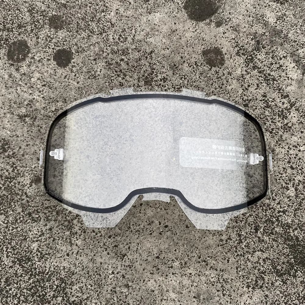 Leatt Velocity 6.5 lunettes lentilles de remplacement lunettes de moto lentilles miroir Transparent 
