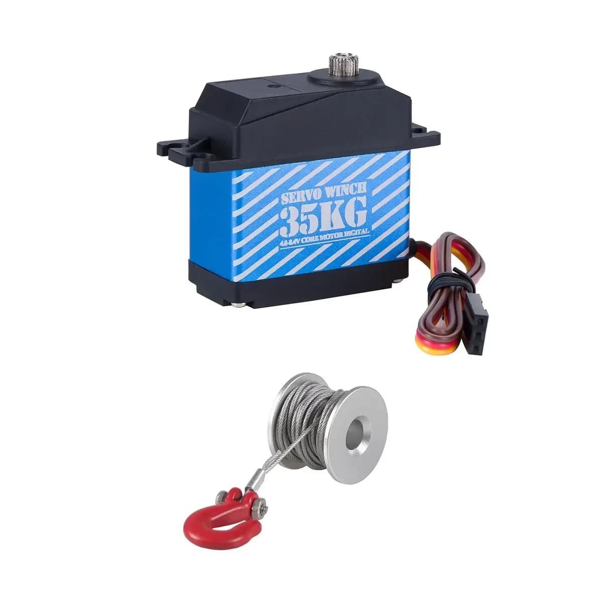 KIT de démolition de camion de remorquage de sauvetage de treuil/Serve RC, outil de bricolage pour v