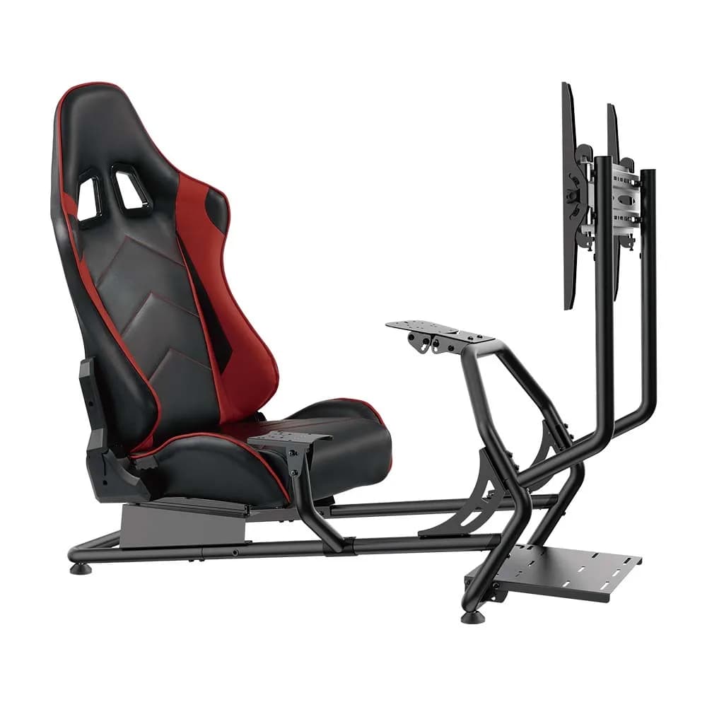 Cockpit de simulateur de course classique LRS03-BS-KP02, ensemble complet avec siège, support pour m