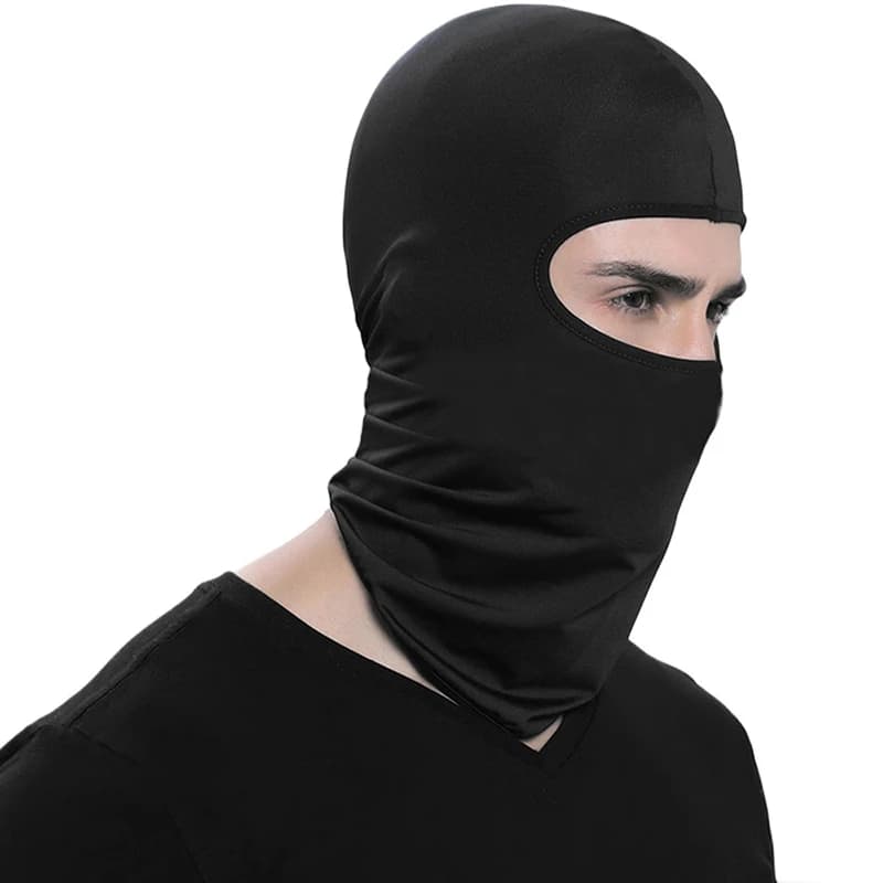 23 couleurs casque moto masque pour glace soie cagoule Pasanontoiders homme moto cou protecteur masq