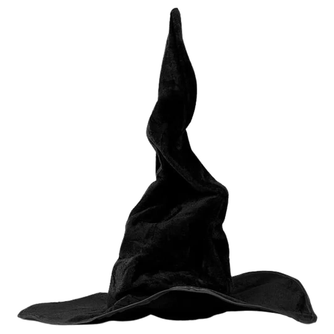 Chapeau de sorcière, chapeaux pointus, accessoires de Cosplay pour Halloween, fête costumée, mascara