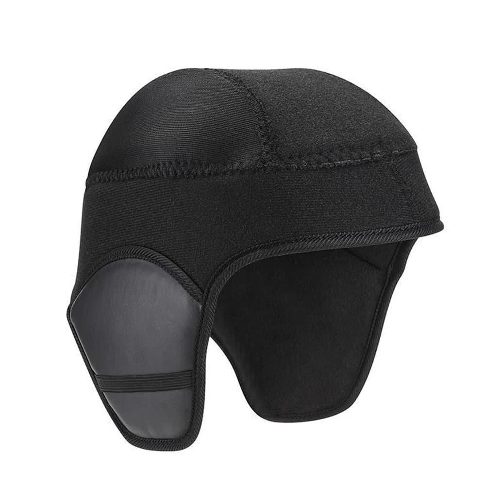 Doublure intérieure de casque amovible d'hiver, couvre-oreilles thermiques, coupe-vent, Protection c