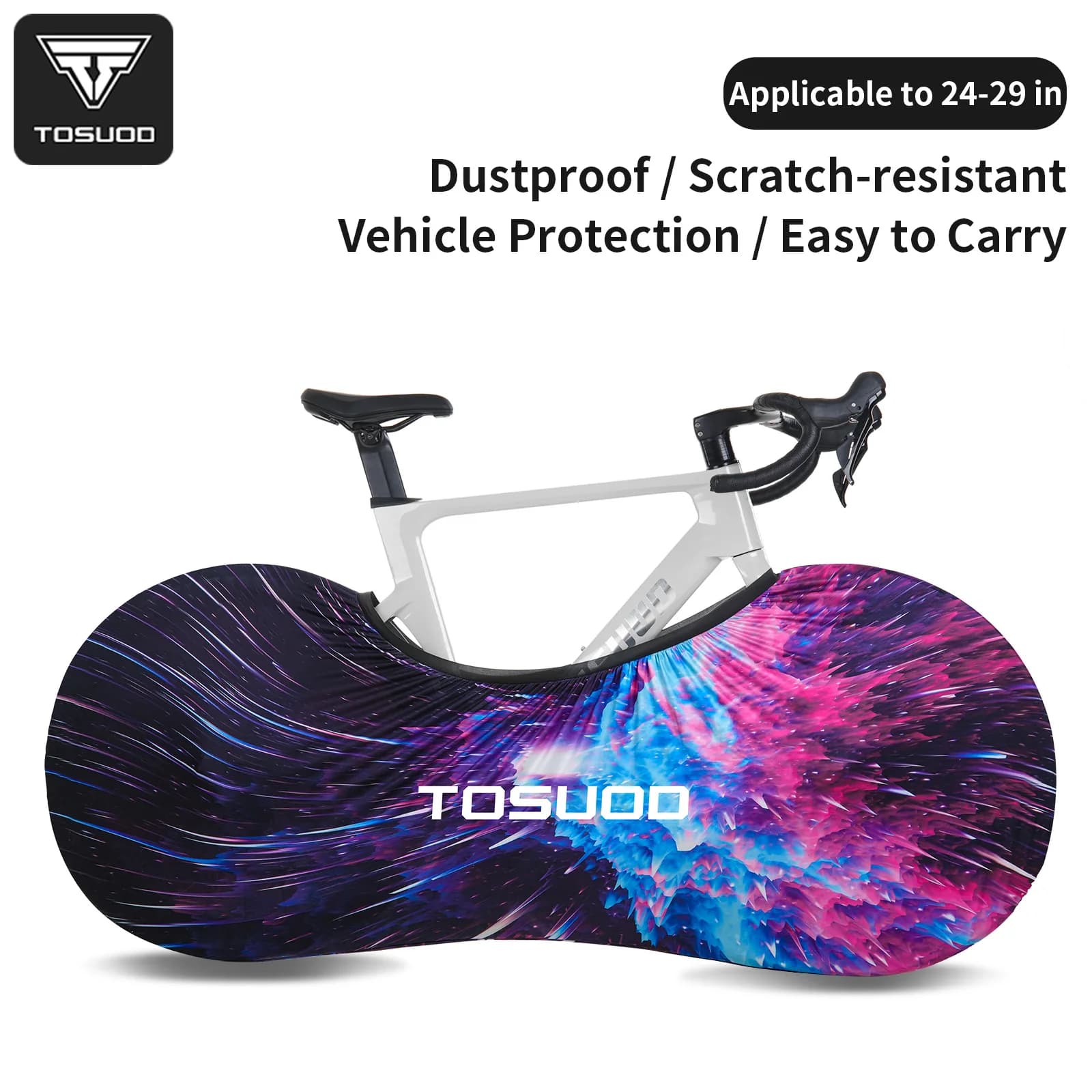 TOSUOD housse de vélo de haute qualité protecteur de vélo polyvalent étanche accessoire de cyclisme 
