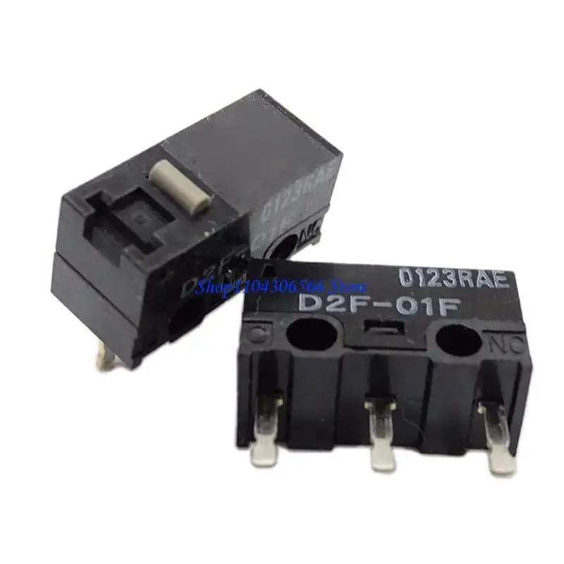 02dd 2/10pcs Micro interrupteurs souris Original D2F-01F (10m Clicks) Interrupts fruits fruits bouto