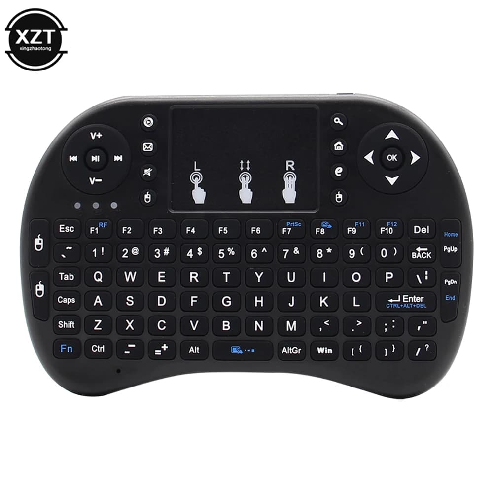 Mini clavier sans fil, rétro-4.2, anglais, russe, arabe, espagnol, hébreu, 2.4G, Android, TV Box, PC