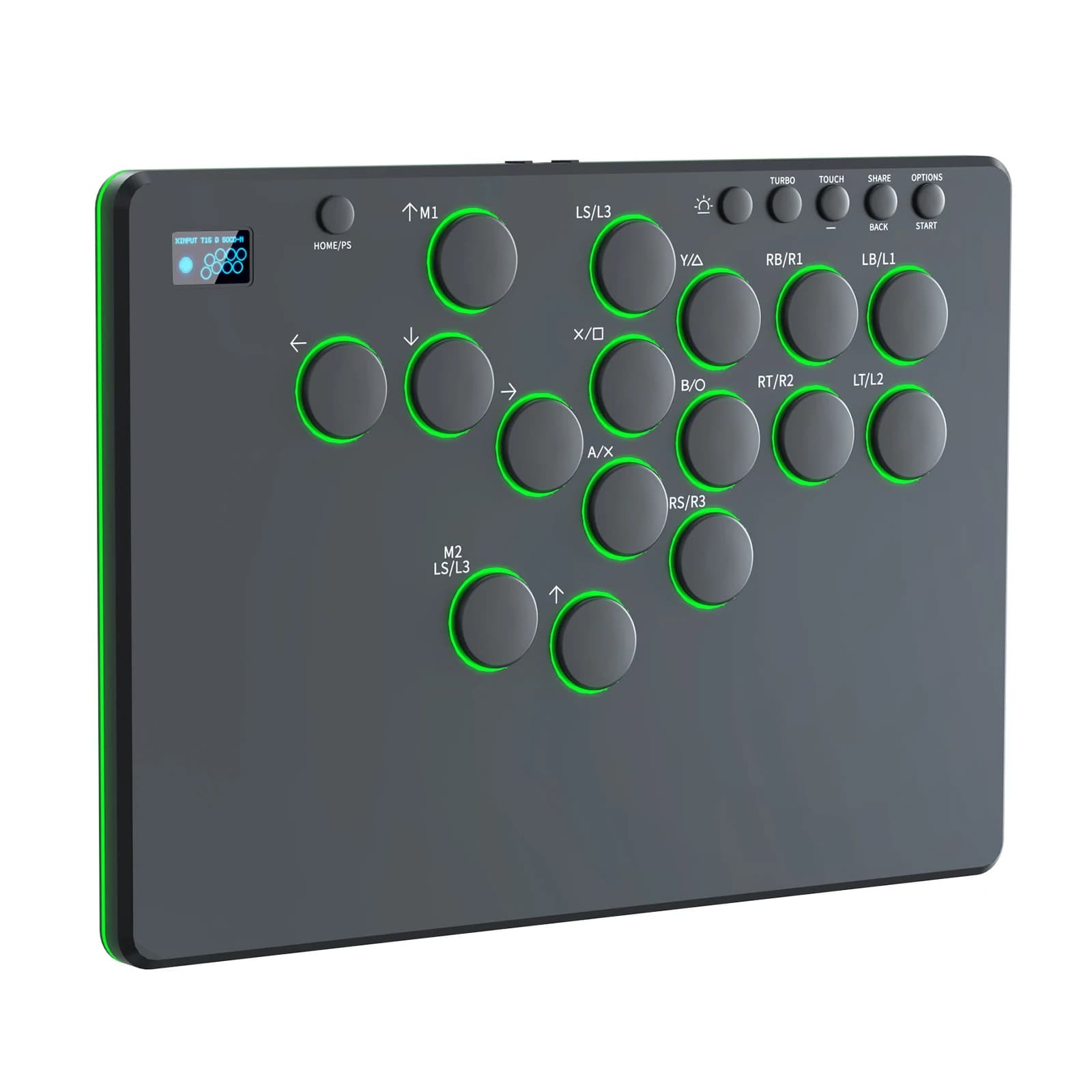 Manette Arcade sans fil 16 touches, clavier de jeu de combat pour PC, claviers de jeu pour Switch et