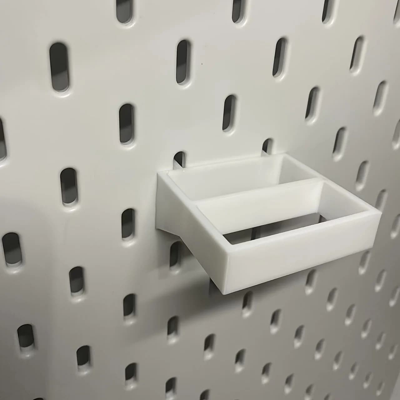 Pour IKEA Skadis pinces et ciseaux support de rangement blanc en plastique outil support de rangemen