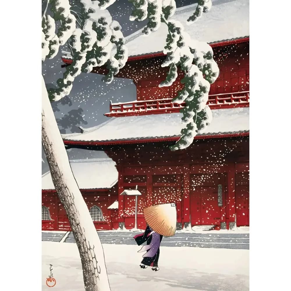 Affiche vintage des vagues de Kanagawa de Katsushika Hokusai, peinture sur toile japonaise, décorati