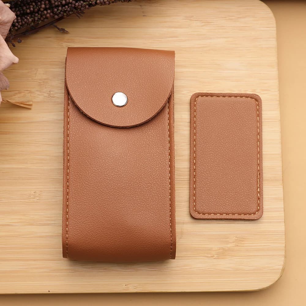 Sac de montre marron, organisateur d'accessoires de montre, sac cadeau Anti-poussière, sacs en flane