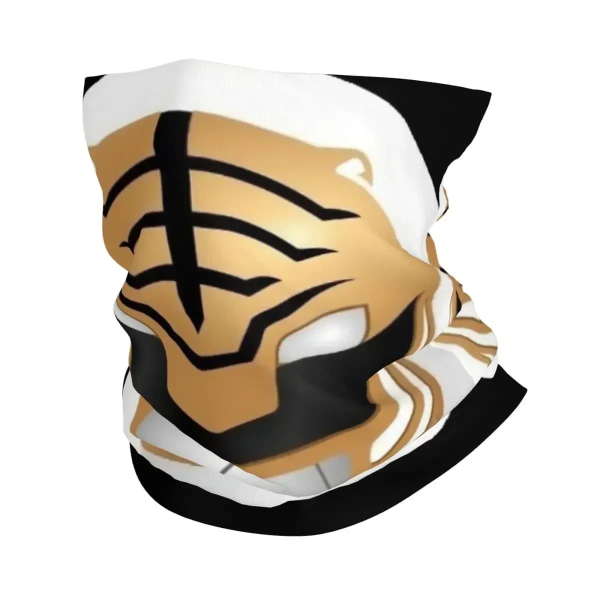 Mighty MorDave Power Ranger-Bandana Blanc pour Homme et Femme, Masque Imprimé, Écharpe Chaude, Bande