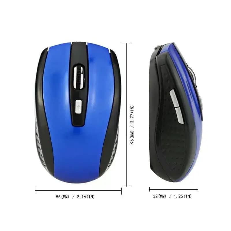 Souris optique sans fil Bluetooth, DPI réglable sur 3 niveaux, silencieuse, pour bureau, avec récept
