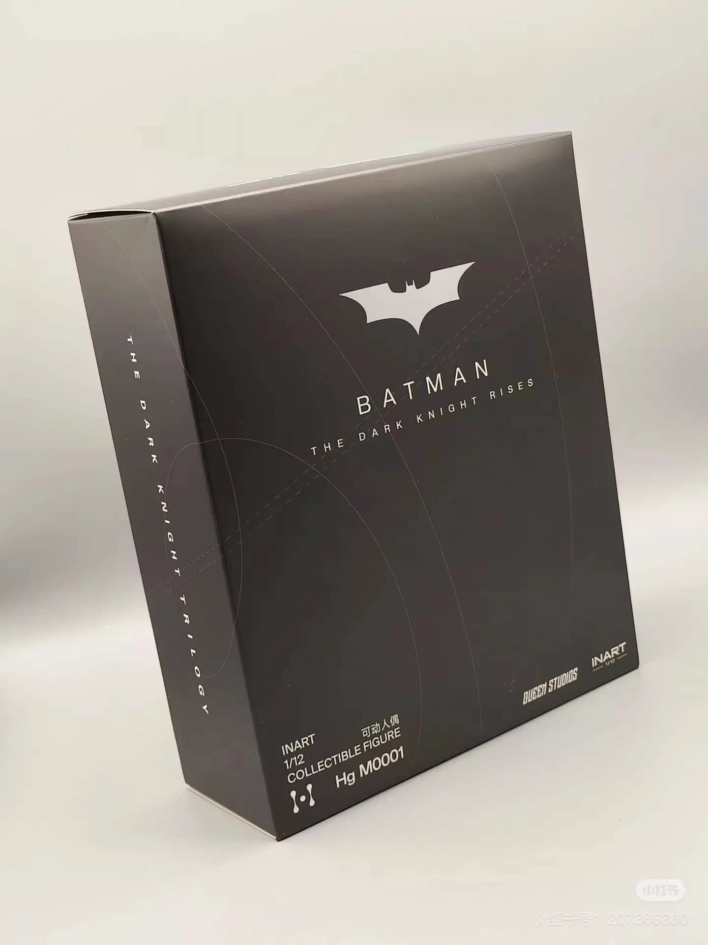 En stock, figurine d'action Batman The Dark Knight 1/12, 16,5 cm, décoration de bureau, cadeau, joue