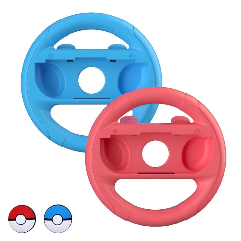 Volants de course pour manette Joy-Con OLED Switch, poignées NS, accessoires de jeu NS, 2 pièces par