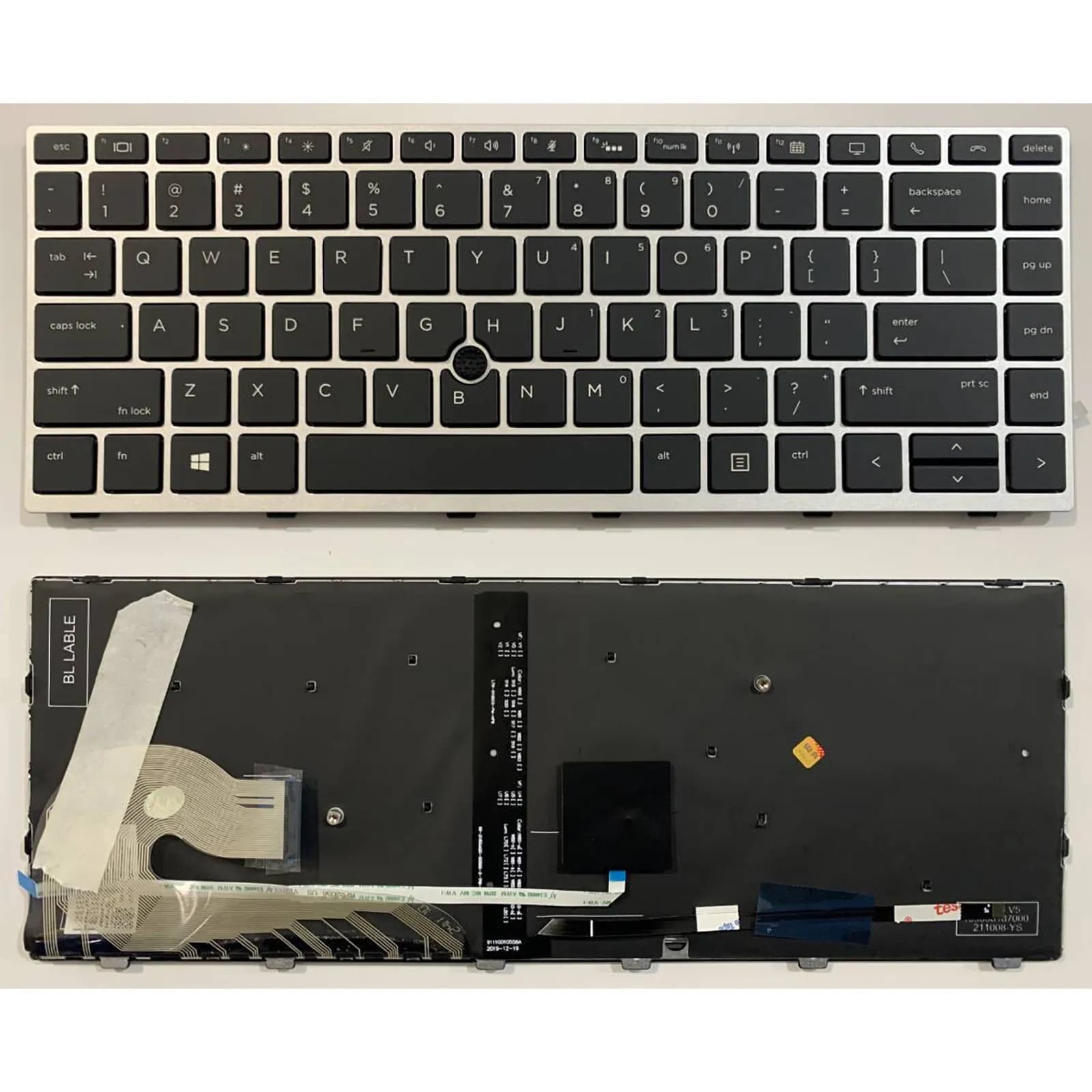 Clavier US pour ordinateur portable HP EliteBook 840 G5 840 G6 846 G5