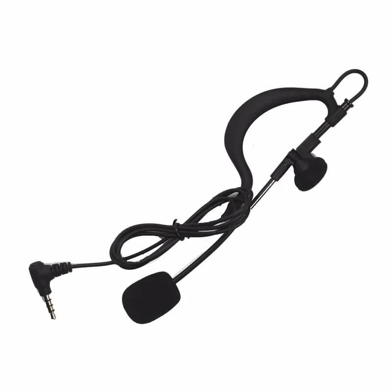 Casque de moto original avec microphone et prise jack 3,5 mm pour arbitre de football EJEAS Vnetphon