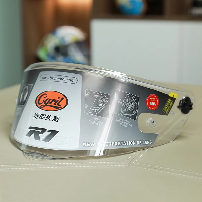 Visière de casque intégral pour casques CYRIL FF352 R1 R1-pro, lunettes de casque de moto, visière d