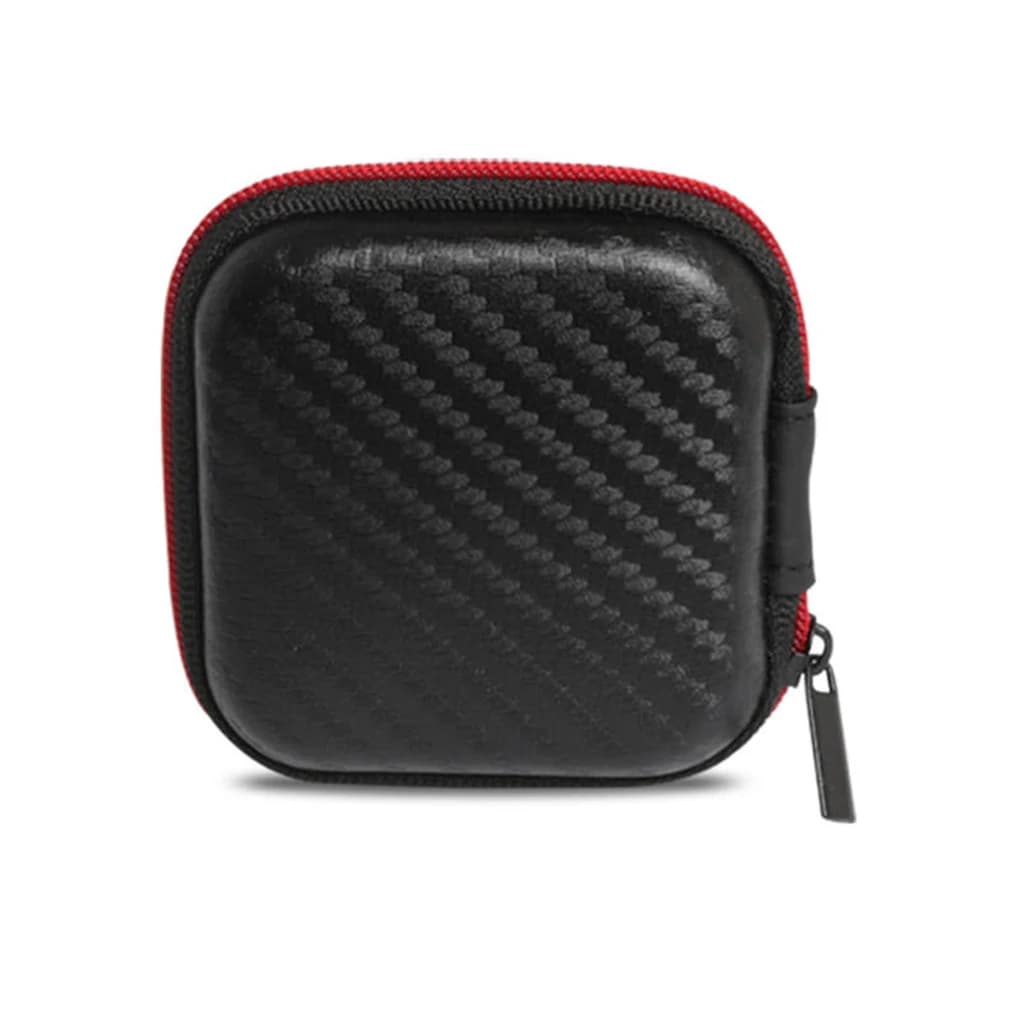 Sac de rangement pour écouteurs, boîte carrée pour casque, étui de rangement pour écouteurs d'intéri