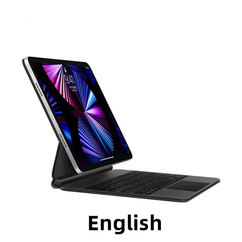 Clavier magique avec rétroéclairage pour tablette, pour iPad Pro 2022 6e Isabel 12.9 pouces Air 5 4 