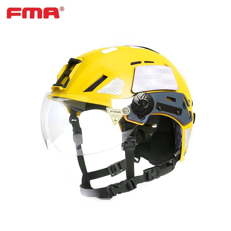 Casque de sauvetage tactique SAR FMA, système de protection anti-choc, ignifuge et résistant aux cho